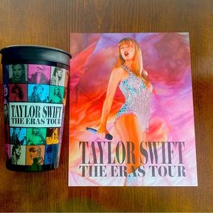 Taylor swift poster and cup